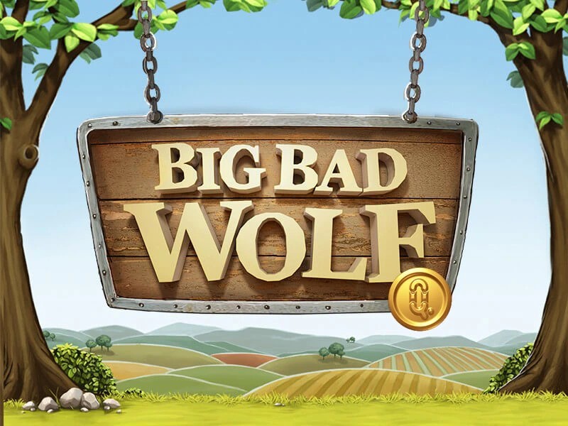 Big Bad Wolf Live slot logo by Playtech at Instant Casino