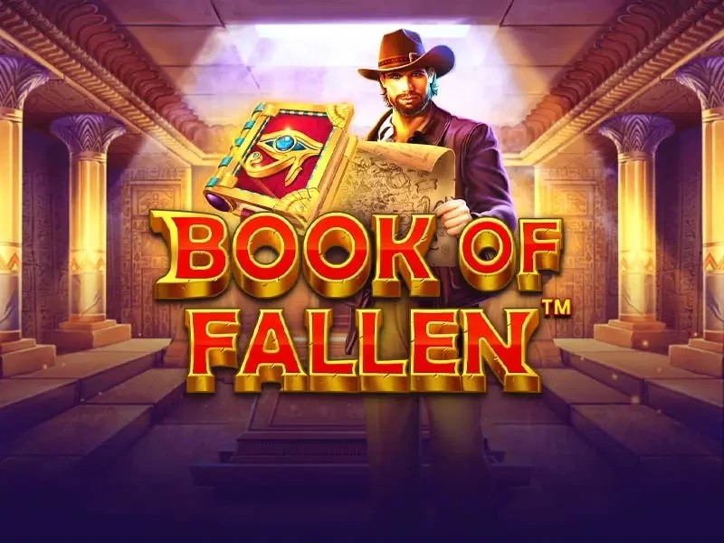 Book of the Fallen online game logo by Pragmatic Play on instantcasino-de.de