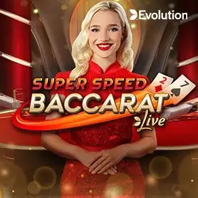 Play the Super Speed Baccarat slot by Evolution on Instant Casino